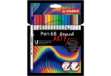Immagine di Pennarello Stabilo Arty Line Pen 68 brush punta a pennello in conf. 18 colori assortiti - 568/18-21-