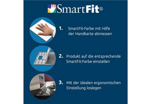 Immagine di Poggiapiedi smart fit Pro elite Kensington grigio K50345EU