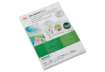 Immagine di Pouches per plastificatrici a caldo GBC 2x250 µm finitura lucida formato biglietti da visita conf. d