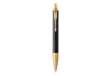 Immagine di Penna a sfera Parker IM punta M inchiostro blu Premium Black GT 1931667