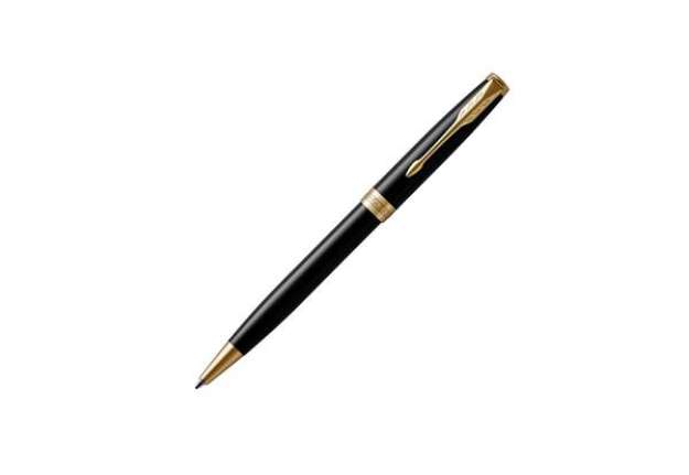 Immagine di Penna a sfera Parker Sonnet punta M inchiostro nero Black GT 1931497