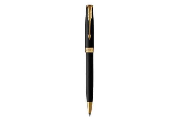 Immagine di Penna a sfera Parker Sonnet punta M inchiostro nero Matte Black GT 1931519