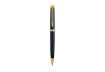 Immagine di Penna a sfera Waterman Hemisphere GT inchiostro blu Waterman nero con finiture placcate in oro - S09