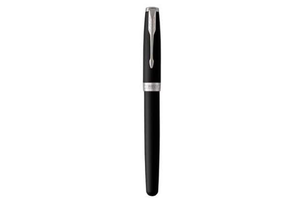 Immagine di Penna roller Parker Sonnet punta F inchiostro nero Parker Matte Black CT 1931523