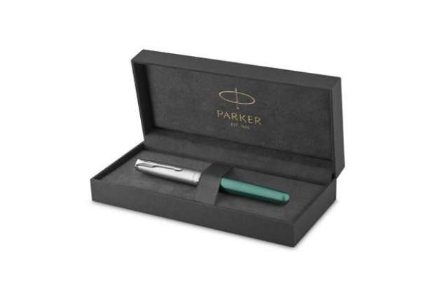 Immagine di Penna stilografica Parker Sonnet Parker punta F inchiostro nero Green CT 2169362