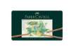 Immagine di Astuccio in metallo matite Faber- Castell Pitt Pastel - colori assortiti - conf. 36 pezzi - 112136