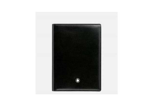 Immagine di Portafoglio Montblanc Meisterstück - 7 scomparti - colore nero - MB198380