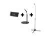 Immagine di Supporto per tablet e smartphone Durable Twist Combi regolabile nero - 8943-01
