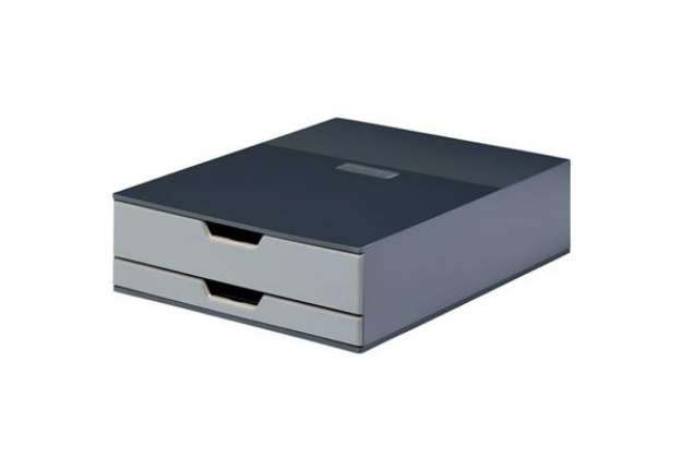 Immagine di Stazione porta capsule Durable Coffee Point Box S 280x95x356 mm antracite - 3383-58