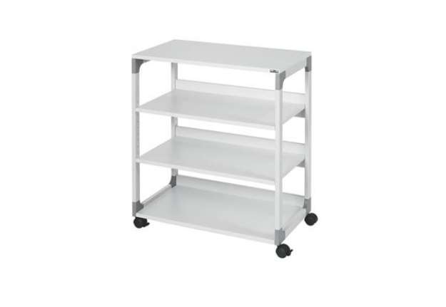 Immagine di Mobiletto multifunzione versatile Durable System 88 - 750x879x432 mm grigio - 3711-10
