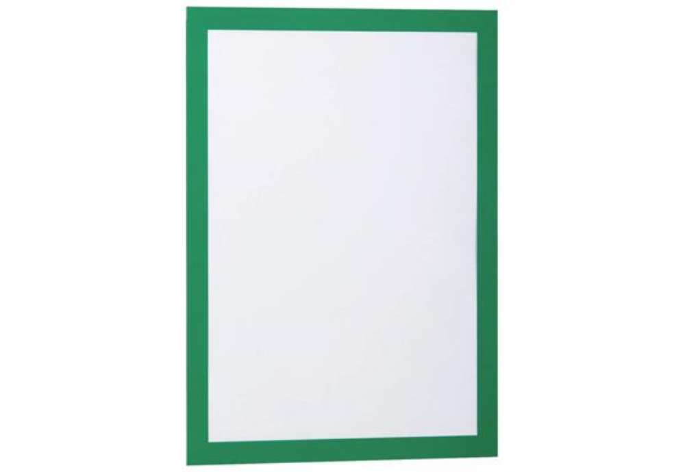 Immagine di Cornice espositiva Durable Duraframe® A4 236x323 mm verde conf. 10 pz - 4882-05