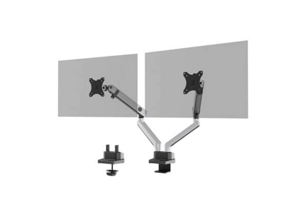 Immagine di Braccio porta 2 monitor da tavolo Durable Select Plus con braccio estensibile 1086x450x145 mm - 5097