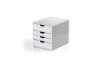 Immagine di Cassettiera Durable Varicolor® con serratura grigia 280x292x356 mm MIX 4 SAFE - 7626-27