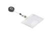 Immagine di Portabadge Durable chiuso con chiocciola yo-yo per 1 tessera 54x87 mm - conf. 10 pz - 8012-19