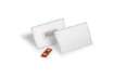 Immagine di Portanome Durable Click Fold 54x90 mm in PPL trasparente con magnete e guida antirotazione - 8260-19