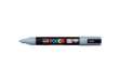 Immagine di Marcatore a tempera Posca Uni-Ball punta media 2,5 mm grigio M PC5M GR