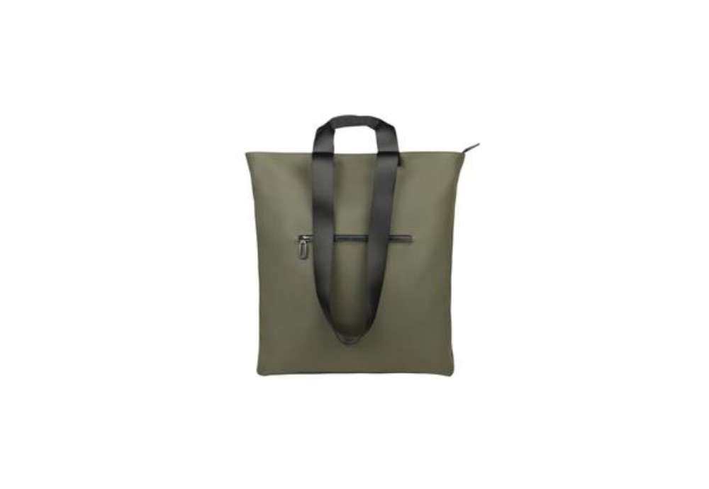 Immagine di Borsa a spalla tipo shopper Tucano Gommo per laptop fino a 14'' - verde militare - BGOMSH-VM