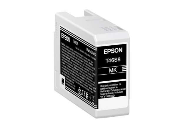 Immagine di Epson - Cartuccia - UltraChrome Pro 10 - Nero Matte - C13T46S80N - 25 ml