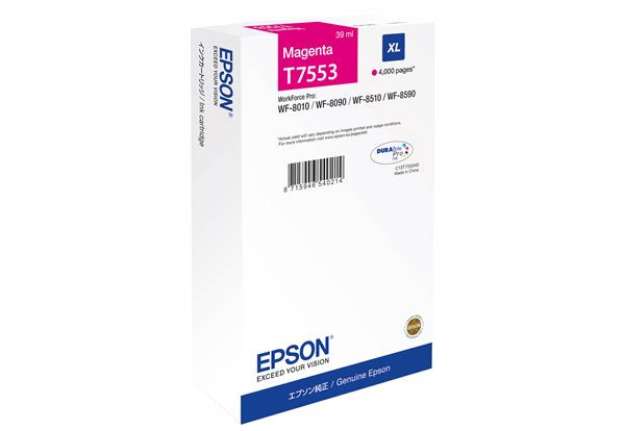 Immagine di Epson - Tanica - Magenta - T7553 - C13T75534N - 39ml