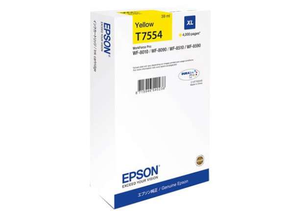 Immagine di Epson - Tanica - Giallo - T7554 - C13T75544N - 39ml