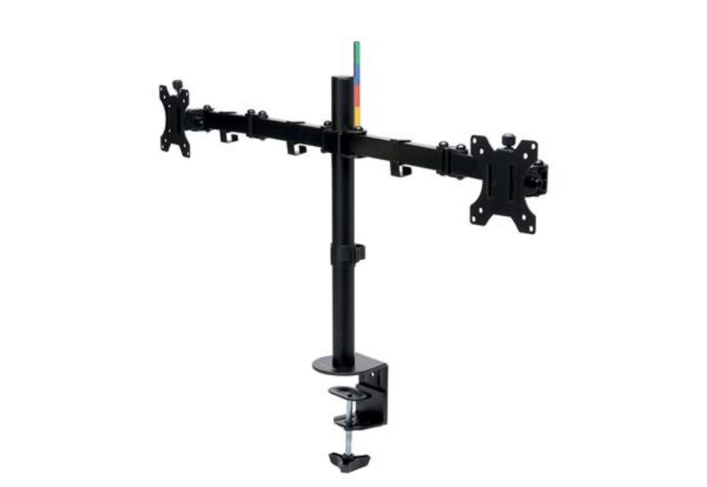 Immagine di Braccio estensibile ergonomico per monitor doppio SmartFit - nero - Kensington