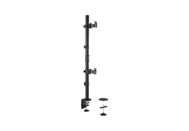 Immagine di Braccio per doppio monitor con impilamento verticale - nero - Kensington
