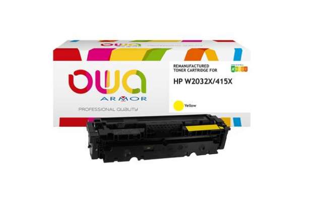 Immagine di Armor - Toner Compatibile per Hp 415X - Giallo - W2032A - 6.000 pag