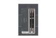Immagine di Gift set duo Parker Sonnet Black GT penna a sfera M + penna stilografica F inchiostro blu - 2093371