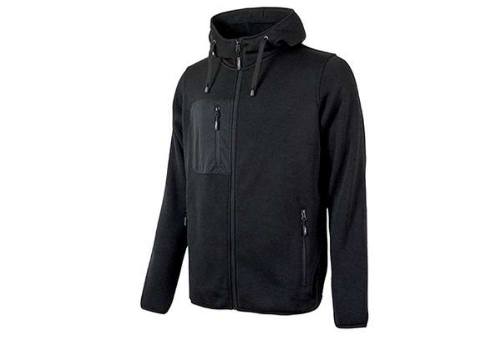 Immagine di Felpa da lavoro Rainbow - taglia XL - nero - U-Power