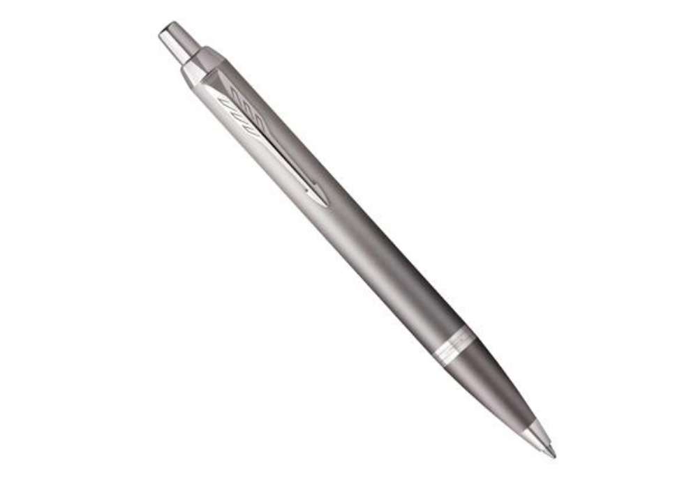 Immagine di Penna a sfera IM Monochrome Rituals Grey - punta M - grigio - Parker