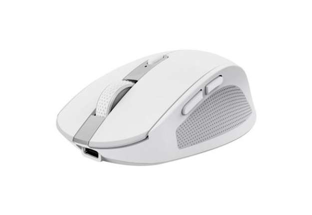 Immagine di Mouse OZAA wireless - bianco - Trust