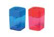 Immagine di Temperamatite Q-Connect 2 fori diametro 8 e 10 mm colori assortiti - KF00593