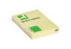 Immagine di Foglietti riposizionabili Q-Connect 63 g/m² giallo 76x51mm 12 blocchetti da 100 ff - KF10501