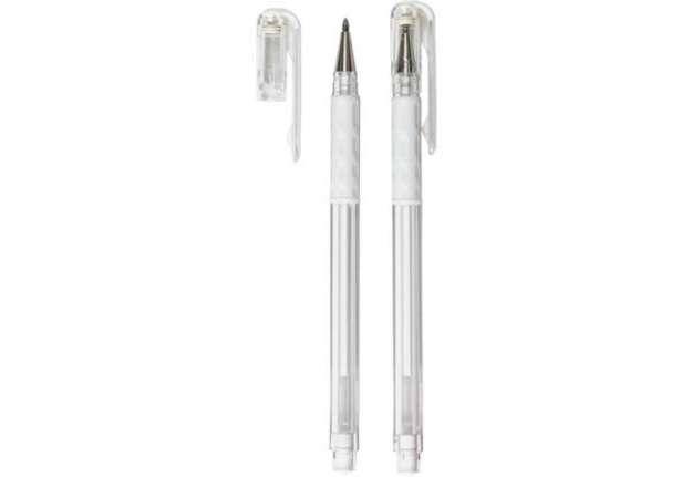 Immagine di Penna roller Pentel Gel Hybrid grip Luna 0.8 mm bianco K118-LW