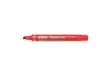 Immagine di Marcatore permanente Pentel N60 punta a scalpello 3,9-5,7 mm rosso N60-B