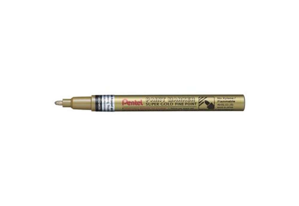 Immagine di Marcatore a vernice Pentel Paint Marker MSP10 2.9 mm oro MSP10-X
