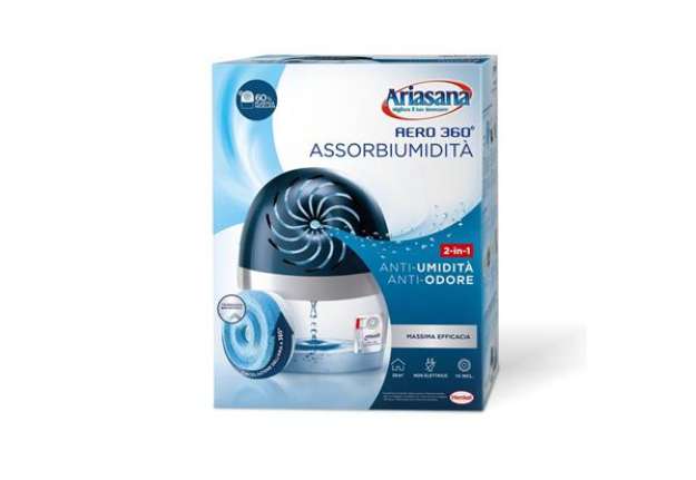 Immagine di Assorbiumidità Ariasana Kit Aero 360° - ricaricabile Blu 2626324