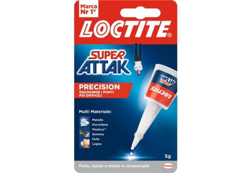 Immagine di Colla Loctite Super Attak Precision 5 g trasparente 2986109