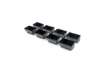 Immagine di Set di 8 vaschette per monete Safescan 4141 CC nero 132-0497