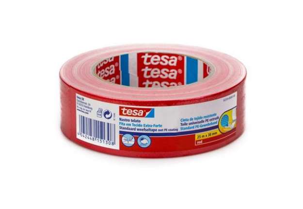 Immagine di Nastro adesivo tesa TELATO 38 mm x 25 m rosso 56359-00003-00