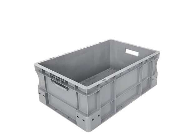 Immagine di Contenitore per movimentazione in PPL Viso 40x60x23 cm grigio E6420