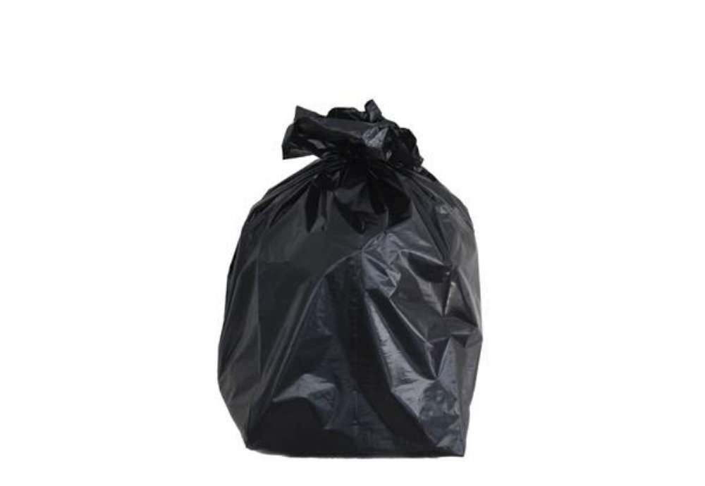 Immagine di Sacchi immondizia per rifiuti inorganici Rolsac 103 L 72x110 cm - 47 µm nero - conf. 200 pezzi - 204