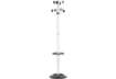 Immagine di Appendiabiti da terra Unisit Totem con portaombrelli  h. 172 cm - 8 appendini grigio - APUTO/G