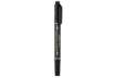 Immagine di Marcatore permanente doppia punta Pentel Twin Tip tratti F-M nero N75W-AE