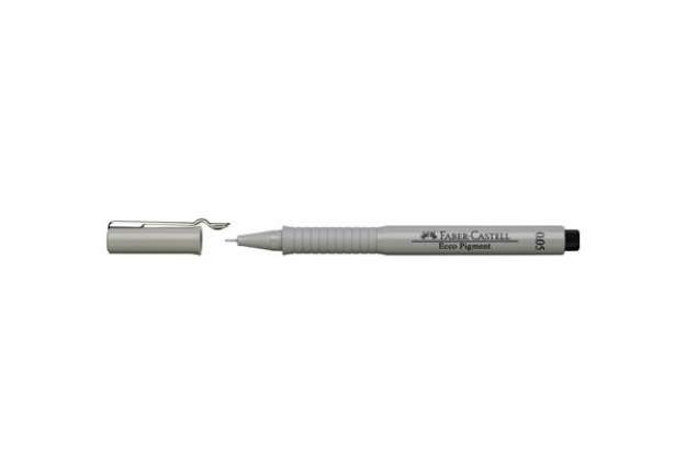 Immagine di Penna punta in fibra Faber-Castell Ecco Pigment 0,05 mm 166099