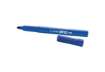 Immagine di Marcatori punta in fibra TRATTO Office punta conica 2 mm blu Conf. 12 pezzi - 731601
