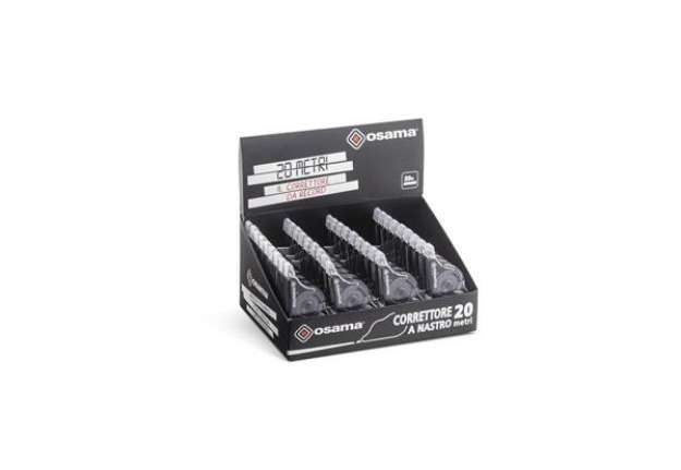 Immagine di Correttore a nastro 20metri meccanismo trasparente 5 mm x 20 mt - OW 10121