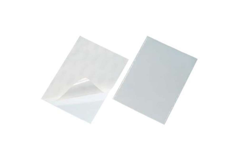 Immagine di Buste adesive DURABLE POCKETFIX® A4 polipropilene trasparente conf. 10 pezzi - 829519