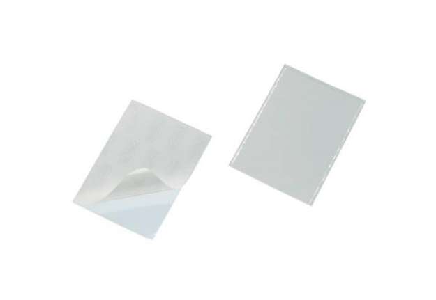 Immagine di Buste adesive DURABLE POCKETFIX® A5 polipropilene trasparente conf. 25 pezzi - 829419