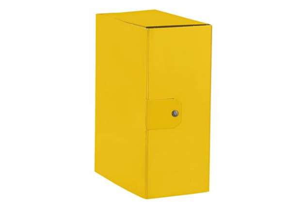 Immagine di Cartelle portaprogetti Esselte C95 DELSO ORDER dorso 15 cm presspan lucido giallo 25x35 cm - 3903950